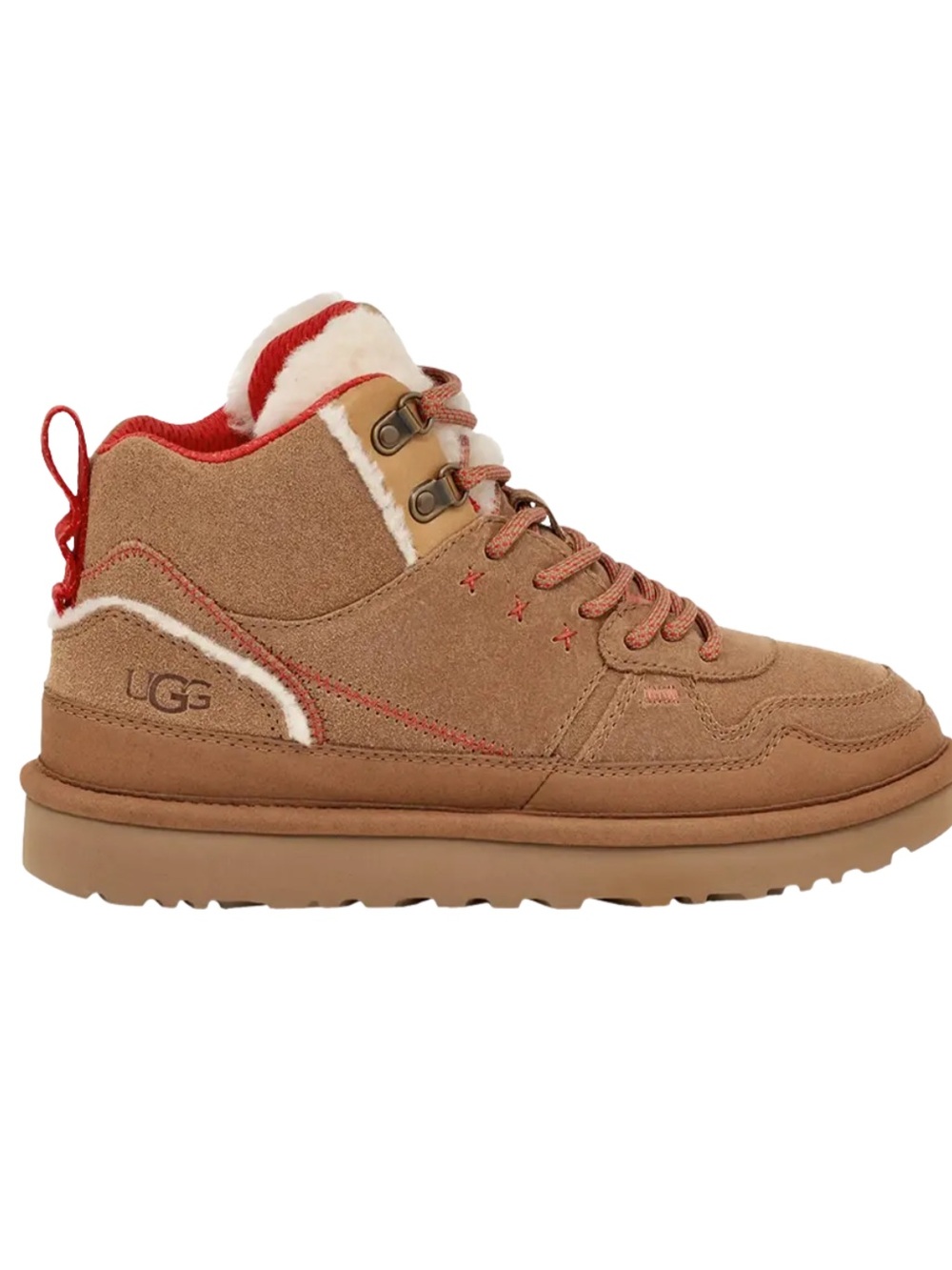 UGG Classic Chillapeak Brown & Red Sneakers Like New